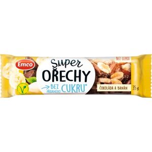 Emco Super ořechy čokoláda a banán 35 g